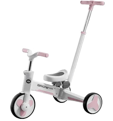 4-in-1 Tricycle White/Pink