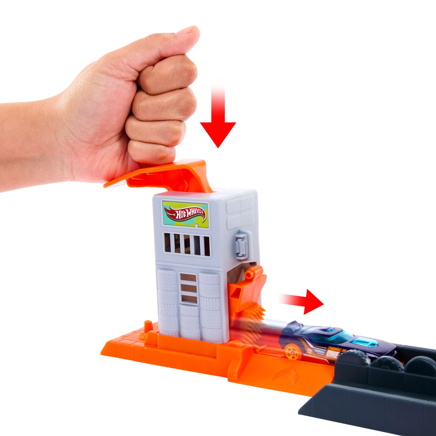 Hot Wheels Gorilla Attack Track Set Including Car