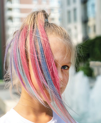 Nebulous hair colors