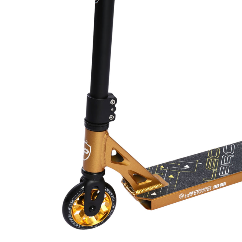 LEO PRO S6 Stunt Scooter Gold