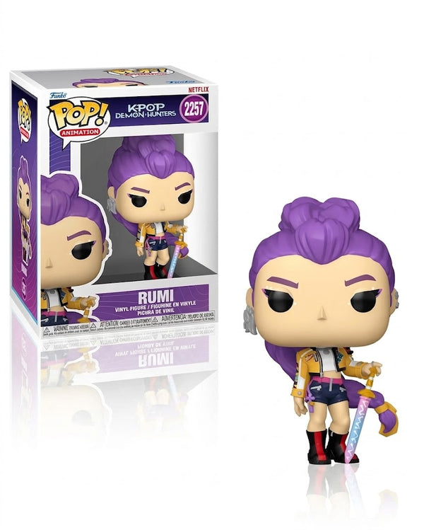בובת פופ Funko K-POP רומי עומדת עם חרב