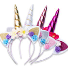 Unicorn rainbow flowers