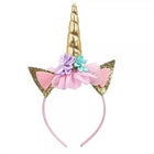 Unicorn arch flowers silver/gold