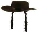 Chassidic hat with peyos