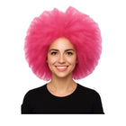 Pink spiky wig