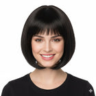 Black bob wig
