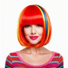 Colorful bob wig