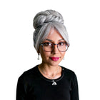 Grey Grandma Wig