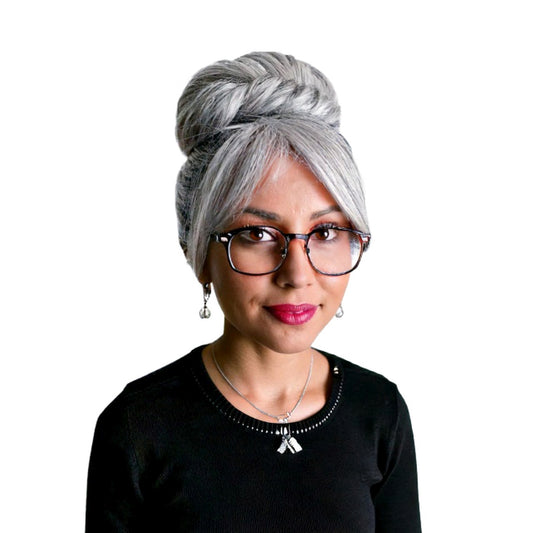 פאה סבתא אפור