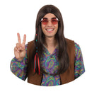 Long hippie wig