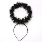 Halo arch for a black angel