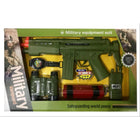 Army rifle and accessories set
