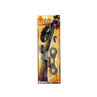 Cowboy rifle with accessories