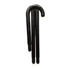 Plastic walking stick assembled
