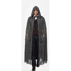 Torn wizard's robe with hat 130 cm