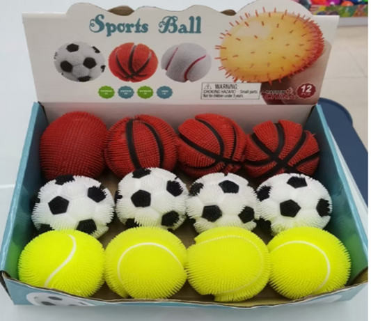 Squishy - sports squeezable ball with spikes