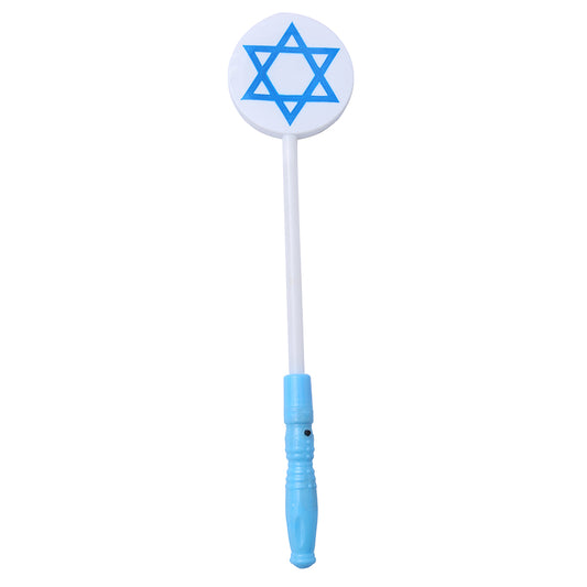 Illuminated Israel flag wand