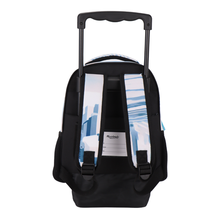 Astronaut Trolley Kindergarten Bag Set Silver