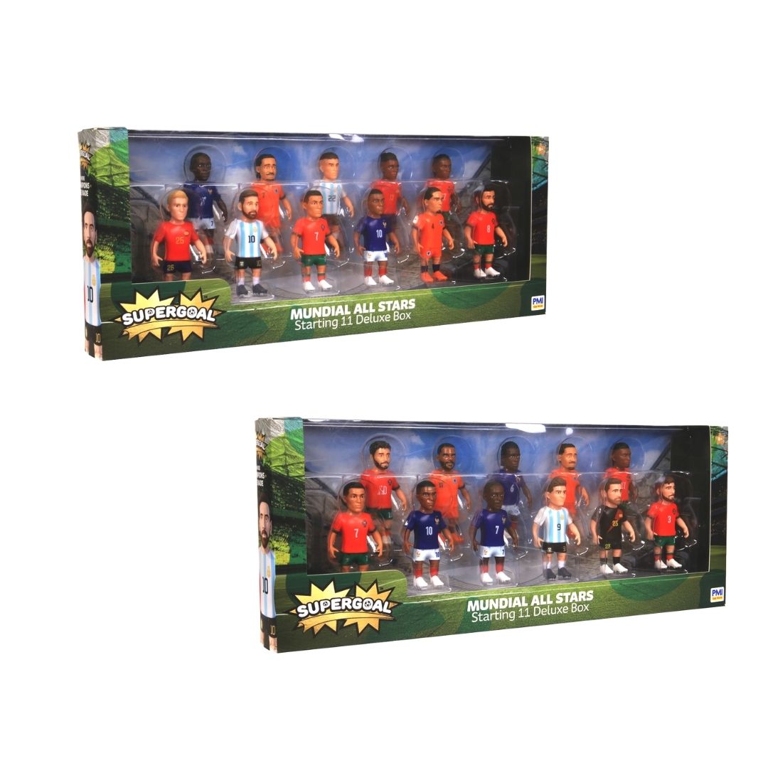 SuperGoal - 11 figures in blister