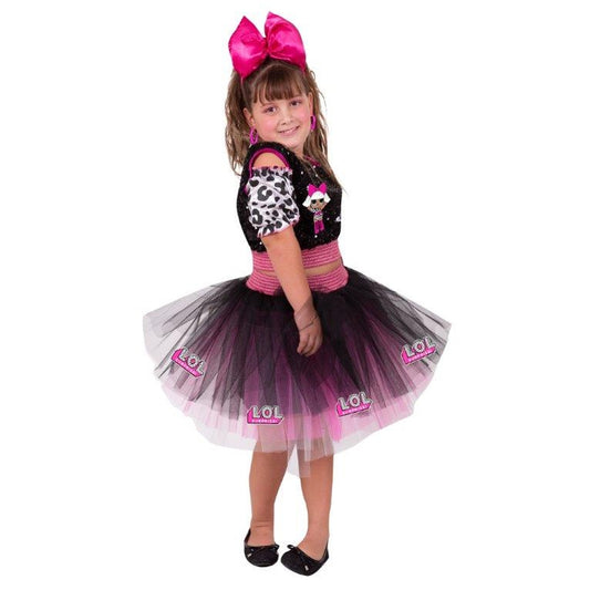 תחפושת לול שחור ורוד - שושי זהר