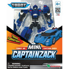 Mini Captain Zak Robot - Robot Transforms Into Sports Car