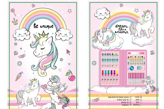 סט צביעה 42 חלקים