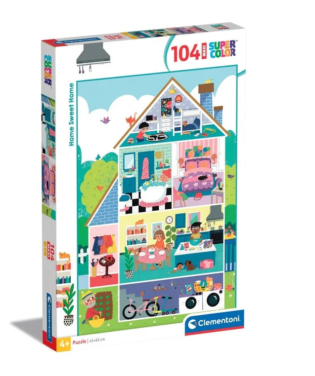 Puzzle 104 Pieces, Nolly's Sweet House