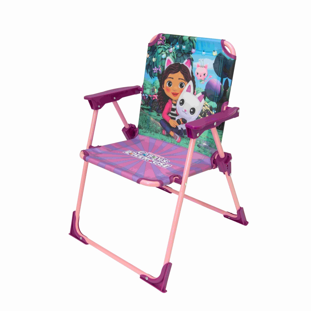 סט שולחן שמשיה ו-2 כיסאות בית הבובות של גבי