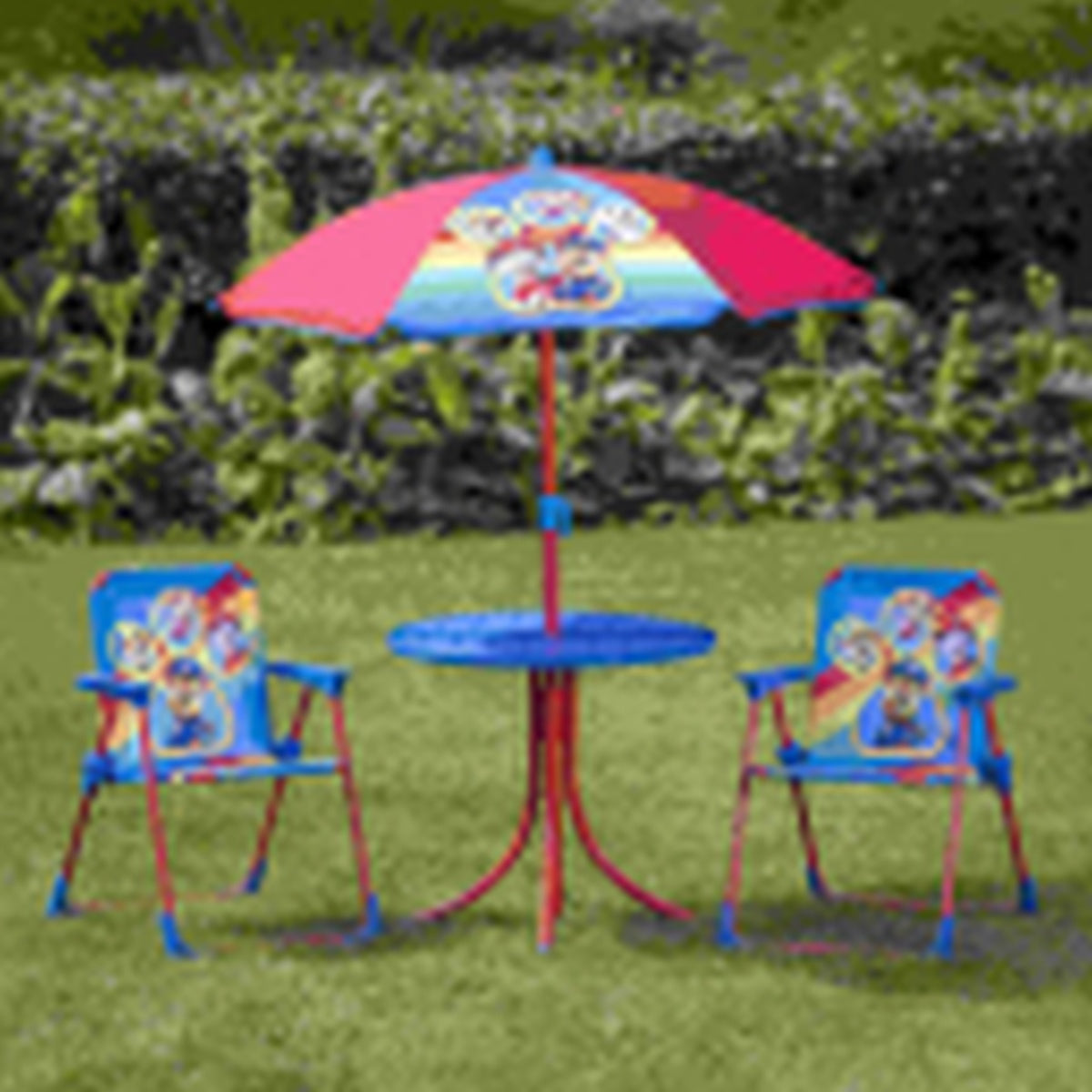 סט שולחן שמשיה ו-2 כיסאות מפרץ ההרפתקאות