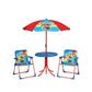 סט שולחן שמשיה ו-2 כיסאות מפרץ ההרפתקאות