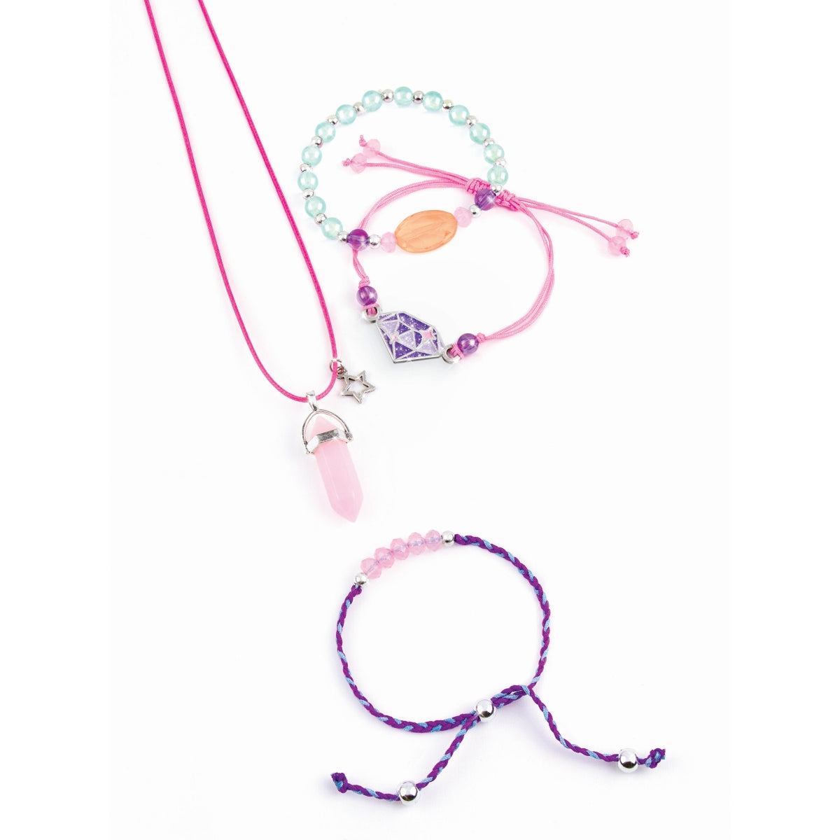 ערכת יצירה תכשיטים ותליונים - 61 חלקים