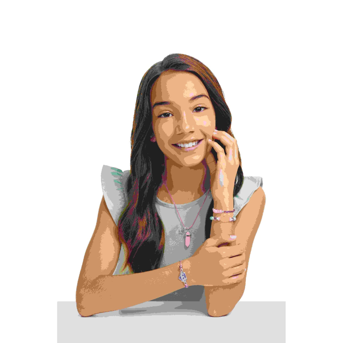 ערכת יצירה תכשיטים ותליונים - 61 חלקים