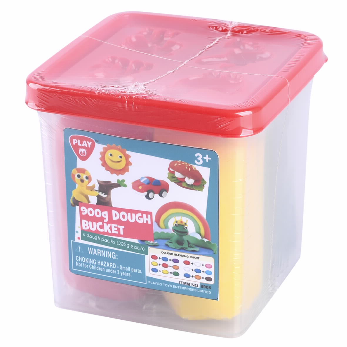 סט 4 בצקים במיכל 900 גרם