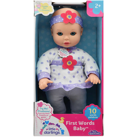 בובת תינוק מדברת 27 סמ מילים ראשונות