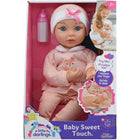 Interactive baby doll - responds to touch and speaks 35 cm