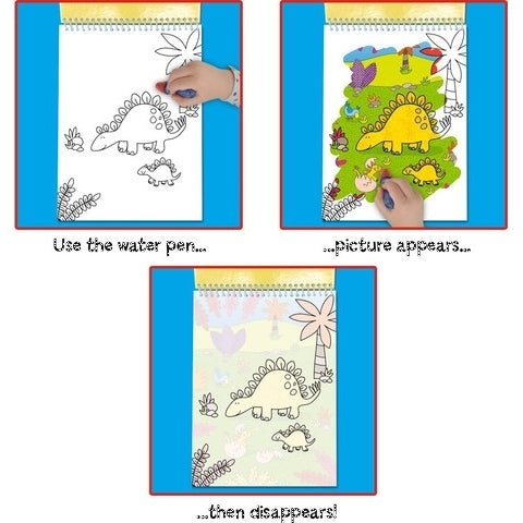 חוברת מים דינוזאורים