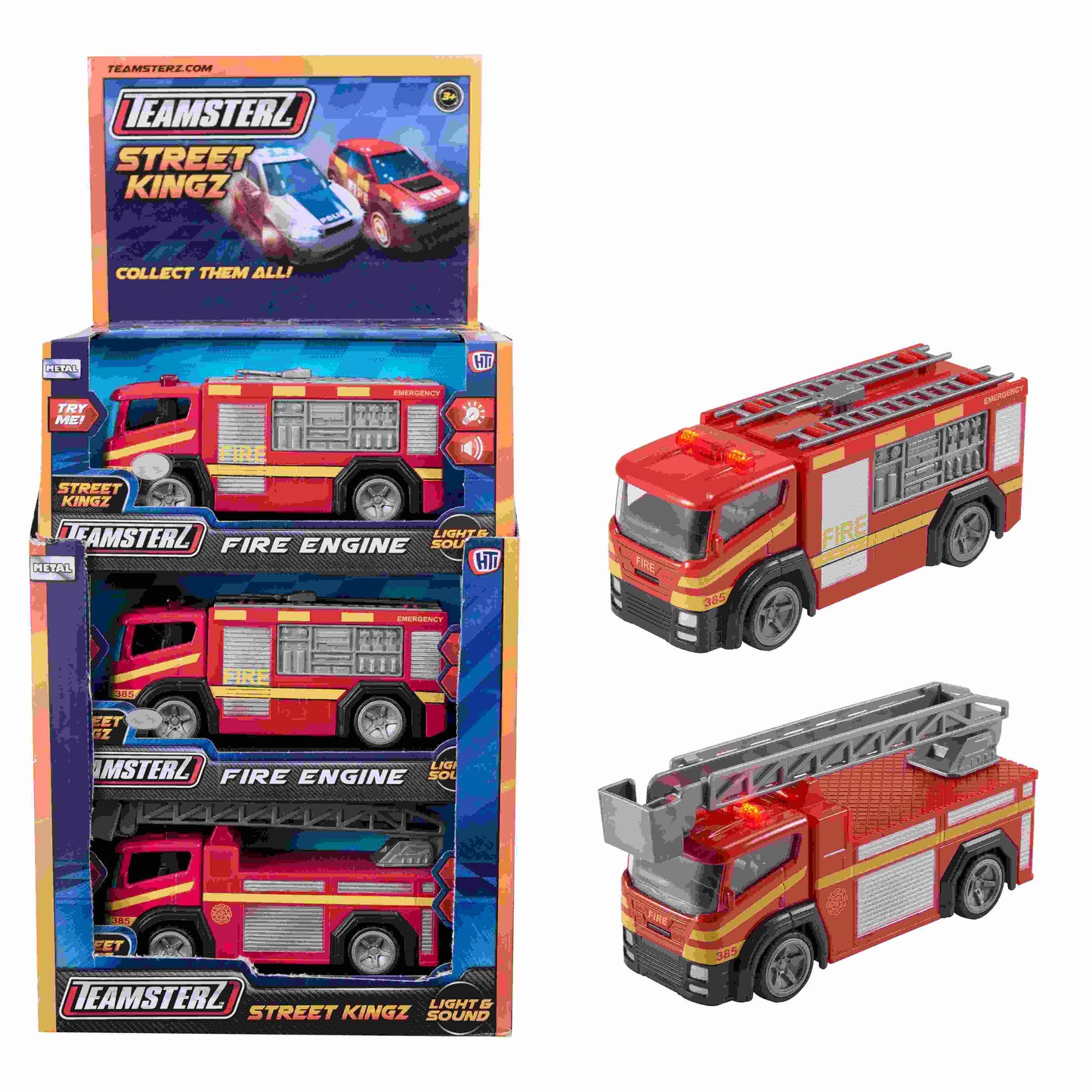 כבאית קטנה אורות וצלילים