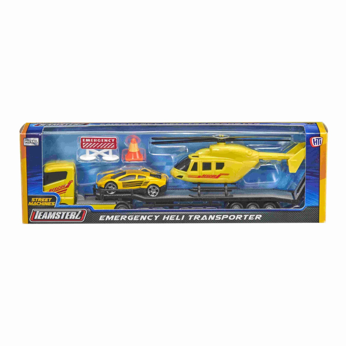 משאית להובלת מכונית ומסוק