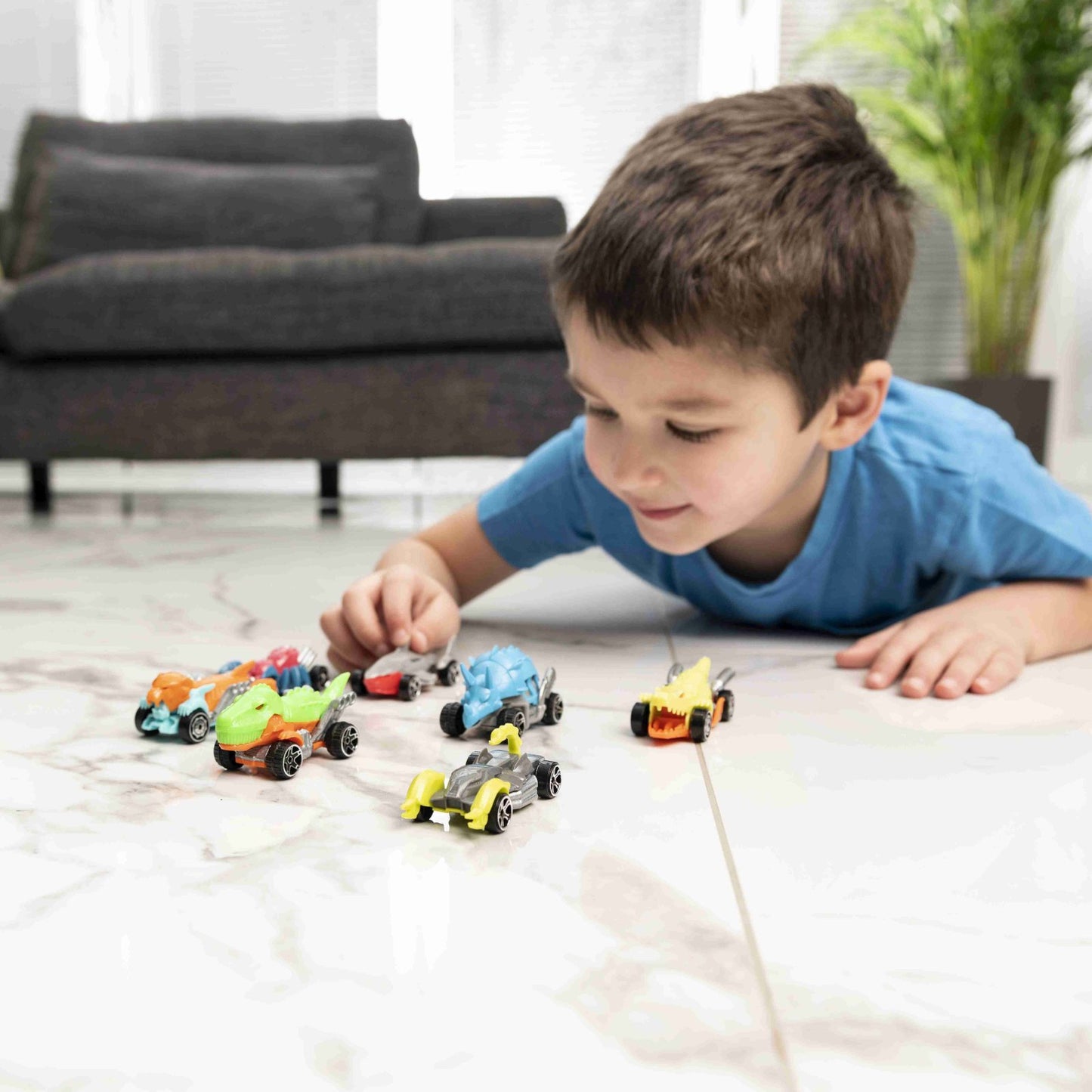 מכונית חיות בודדת בבליסטר