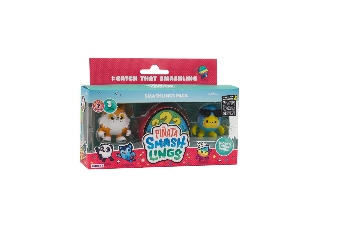 סמאשלינגס מארז 2 דמויות ודמות בהפתעה