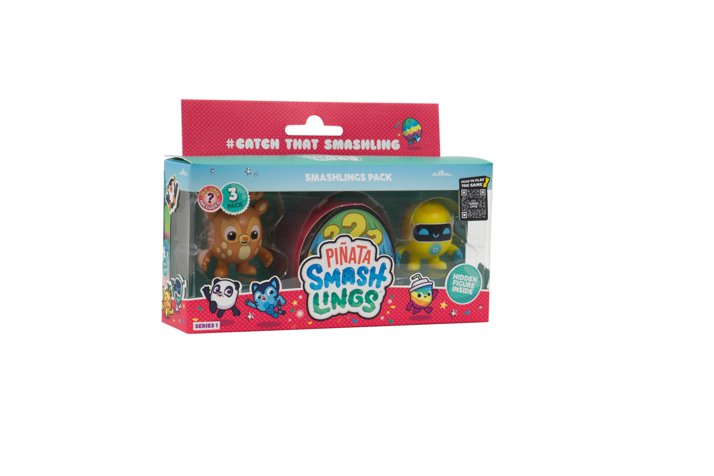 סמאשלינגס מארז 2 דמויות ודמות בהפתעה