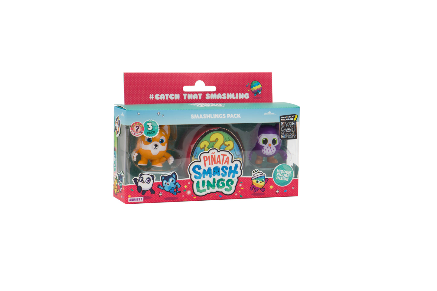 סמאשלינגס מארז 2 דמויות ודמות בהפתעה