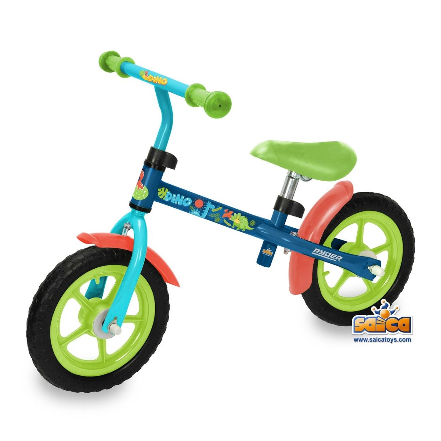 אופני איזון לילדים דגם דינוזאור 12 אינץ