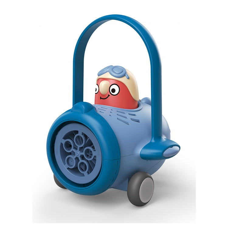 מטוס בועות סבון בצבע כחול