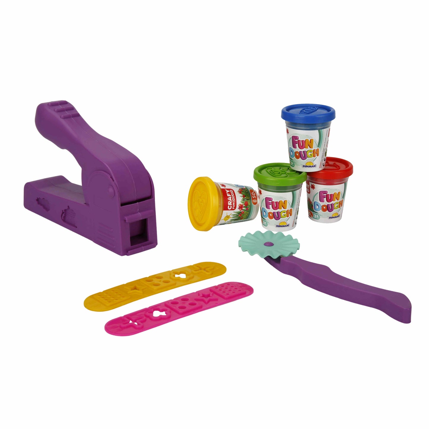 סט בצק ואביזרים לעיצוב בבצק 200 גרם