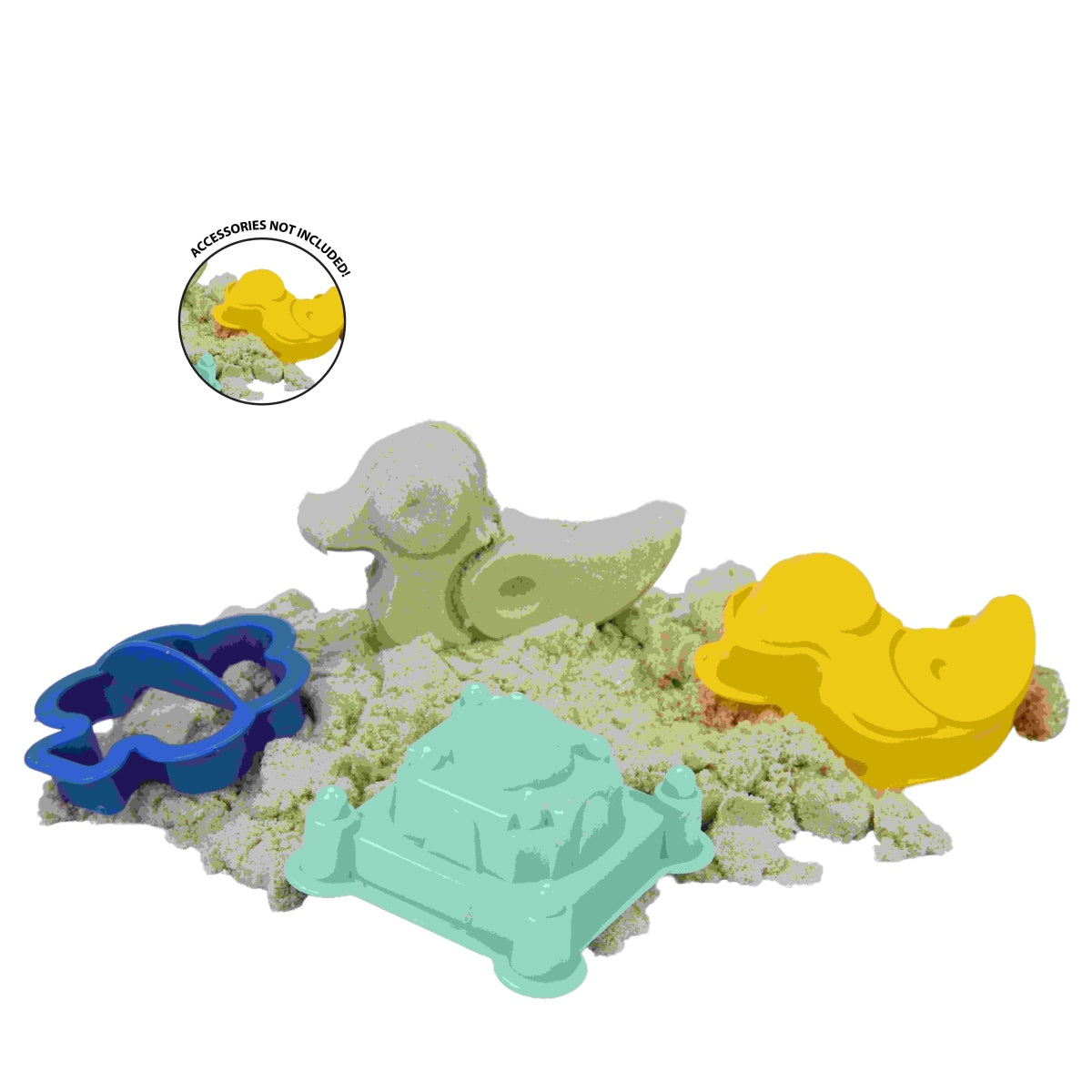 חול הקסם צבע טבעי 500 גרם