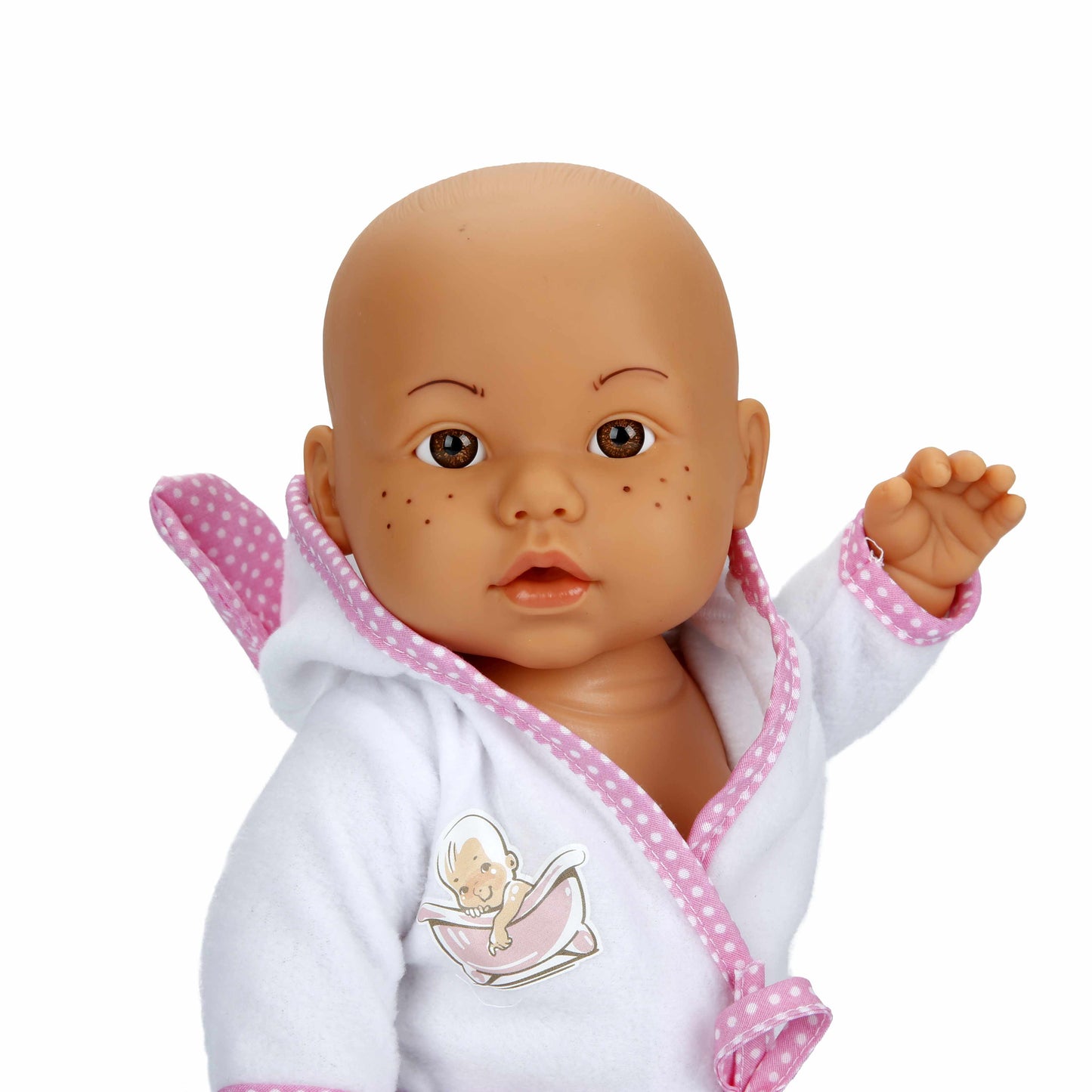בובת תינוק 35 סמ זמן אמבטיה ורוד