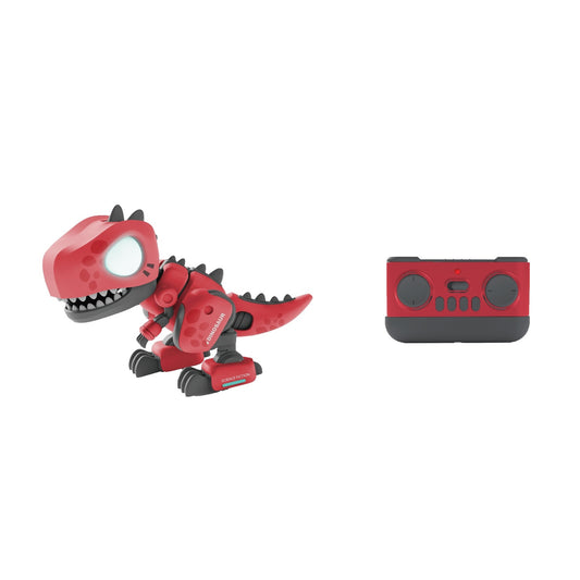 דינוזאור להרכבה על שלט בצבע אדום