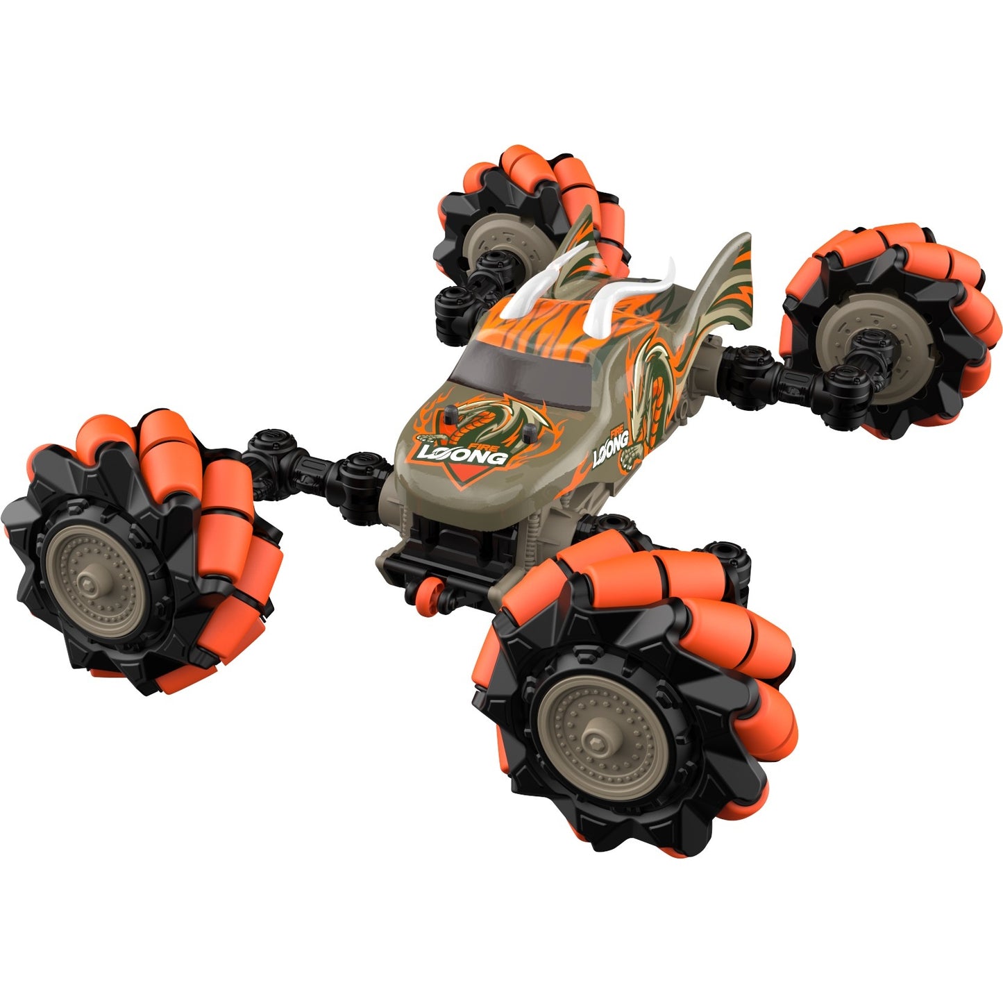 מכונית על שלט גלגלי דריפט 1:18 בצבע חום