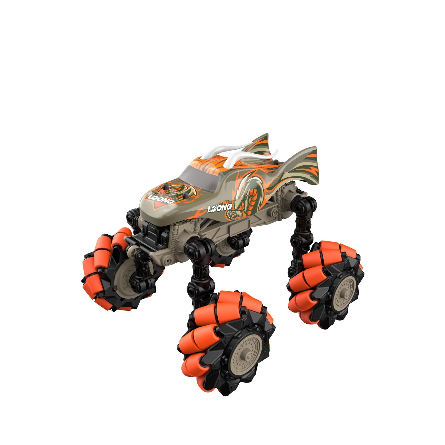 מכונית על שלט גלגלי דריפט 1:18 בצבע חום